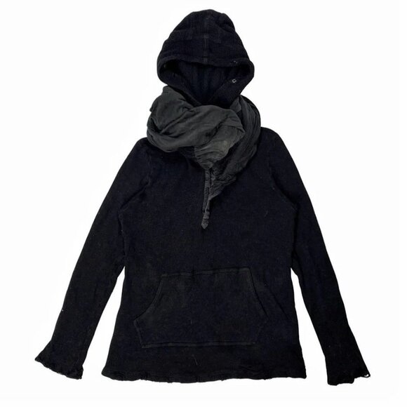 Undercover AW06-07 GuruGuru Scarfed Hoodie - Picture 1 of 8